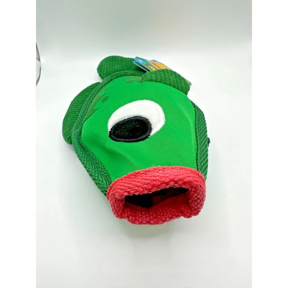 Bark Box Big Squeak Bass M Dog Toy- Hide Treats Inside